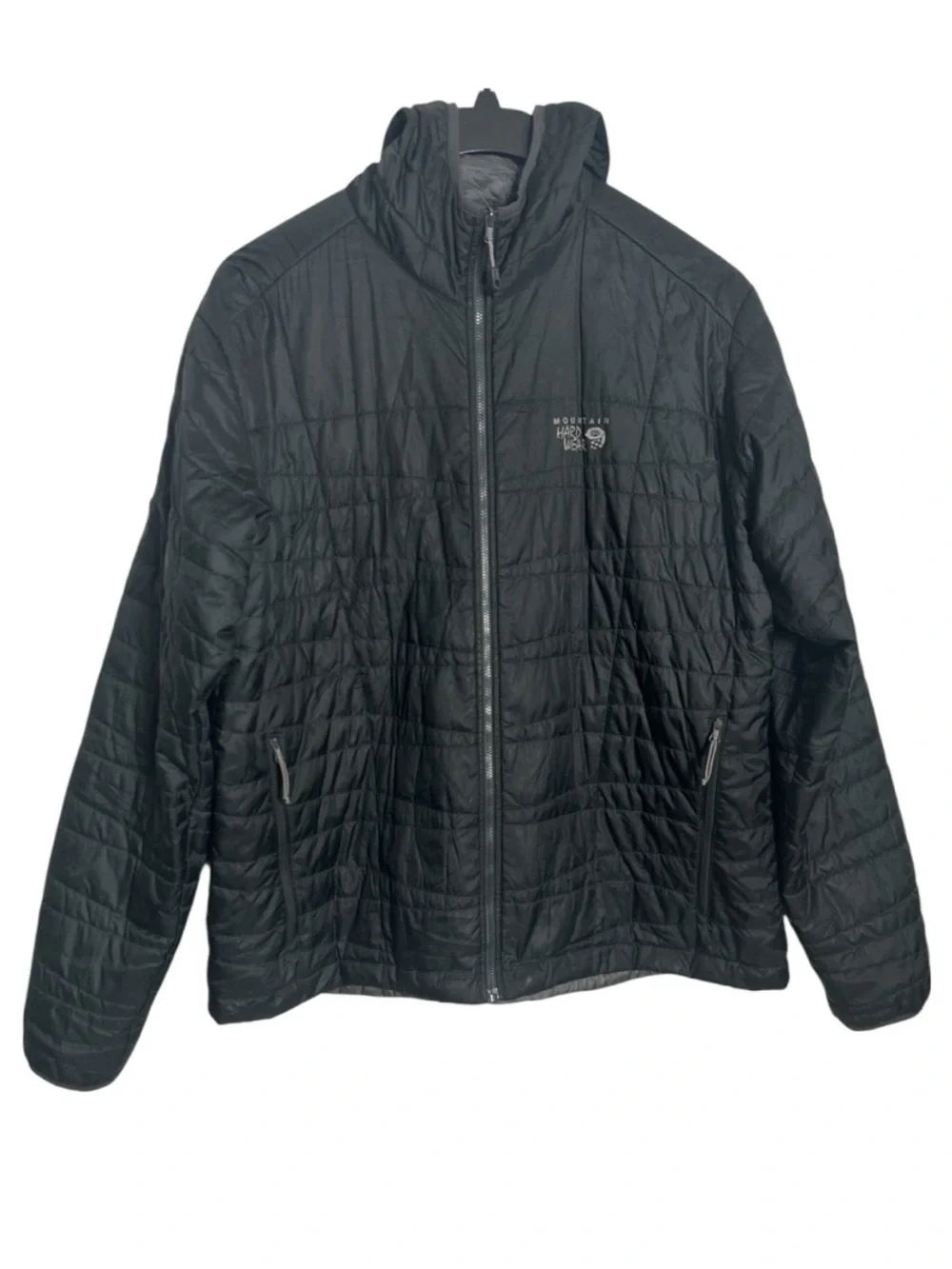 Mountain Hardwear Switch Flip Hooded Black Jacket Size XL